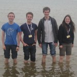 unerschrockene Informatiker in der Ostsee