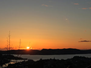 Sonnenuntergang in Bergen