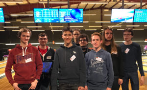 Deutsche Mannschaft mit Teamleitung nach dem Bowlen - Danke an Guide Thea für das Foto