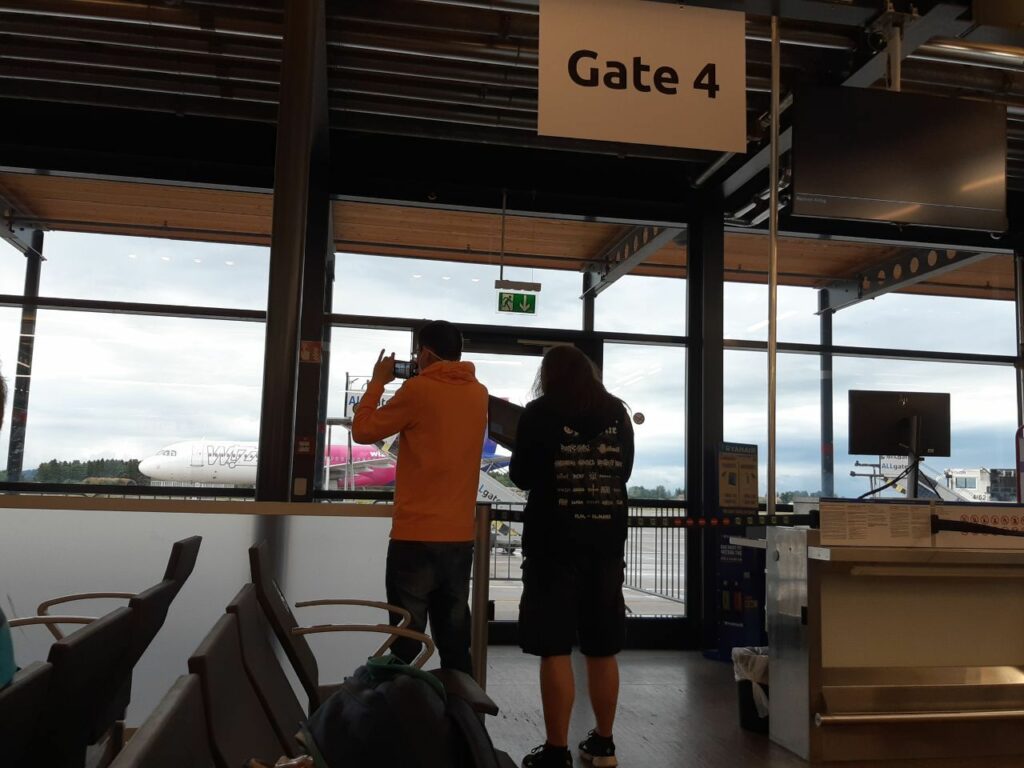 Auch wenn wir es uns gewünscht hätten: Das Flugzeug im Bild ist leider nicht das richtige.